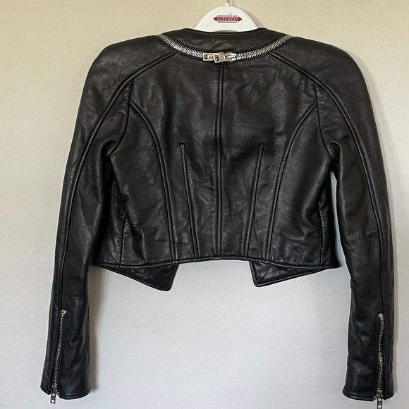 Alexander Wang Leather Jacket NWT - Picture 2 of 9